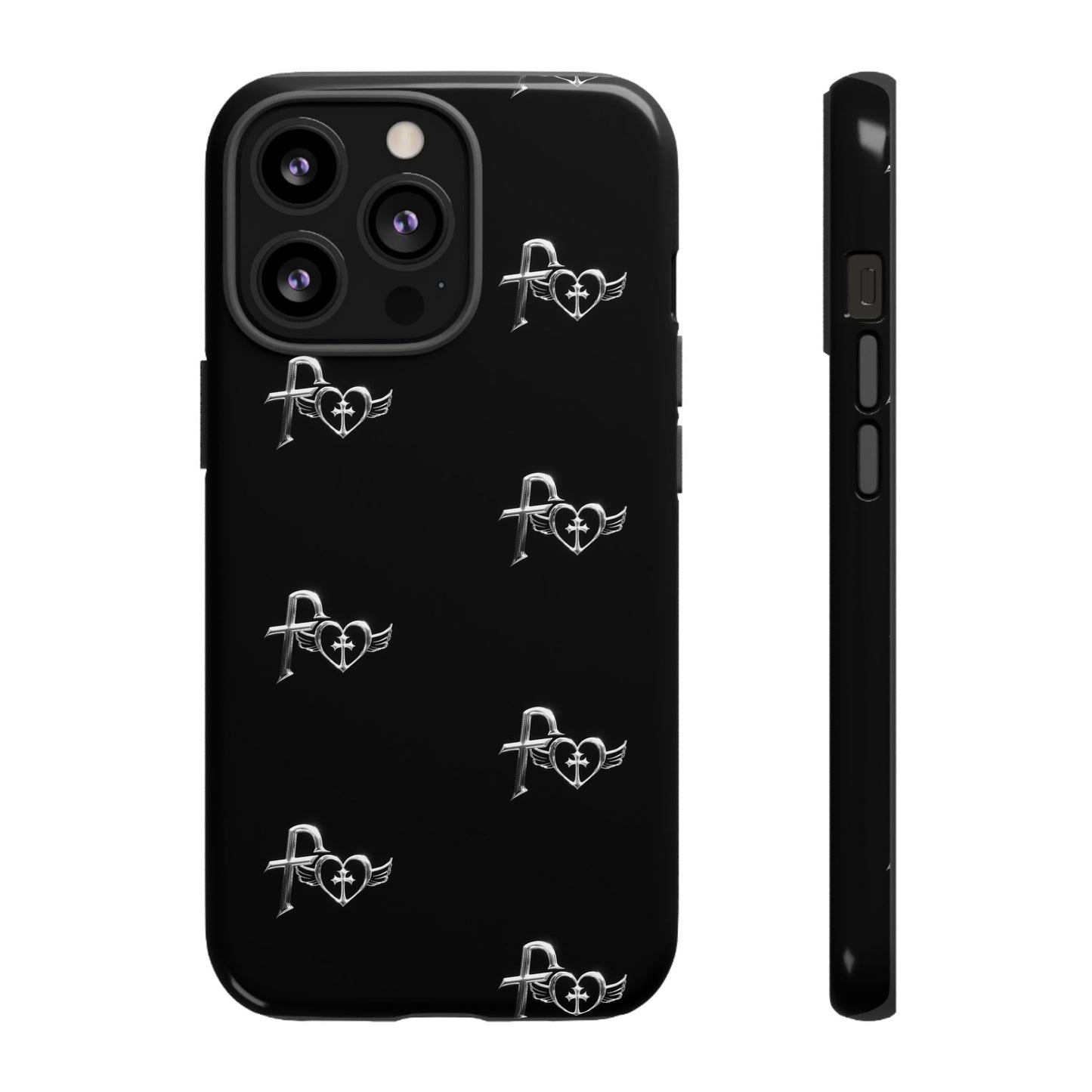 Kiss+United Fukiyo Black Tough Phone Case