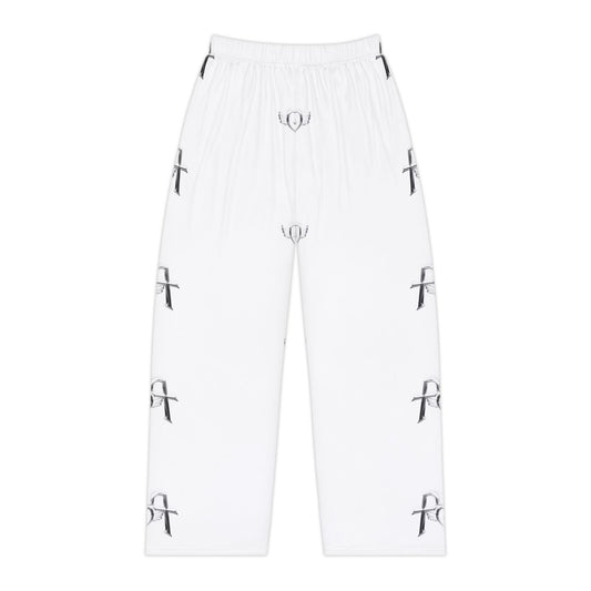 Kiss+United Women's Fukiyo Pajama Pants White (AOP)