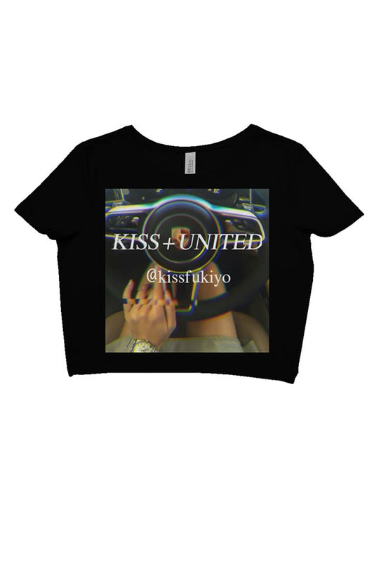 Kiss+United Wheeler Crop Tee