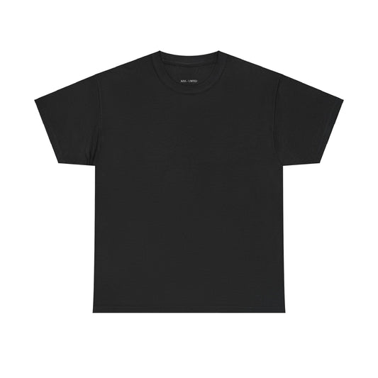 Kiss+United Uni Heavy Cotton Black Tee