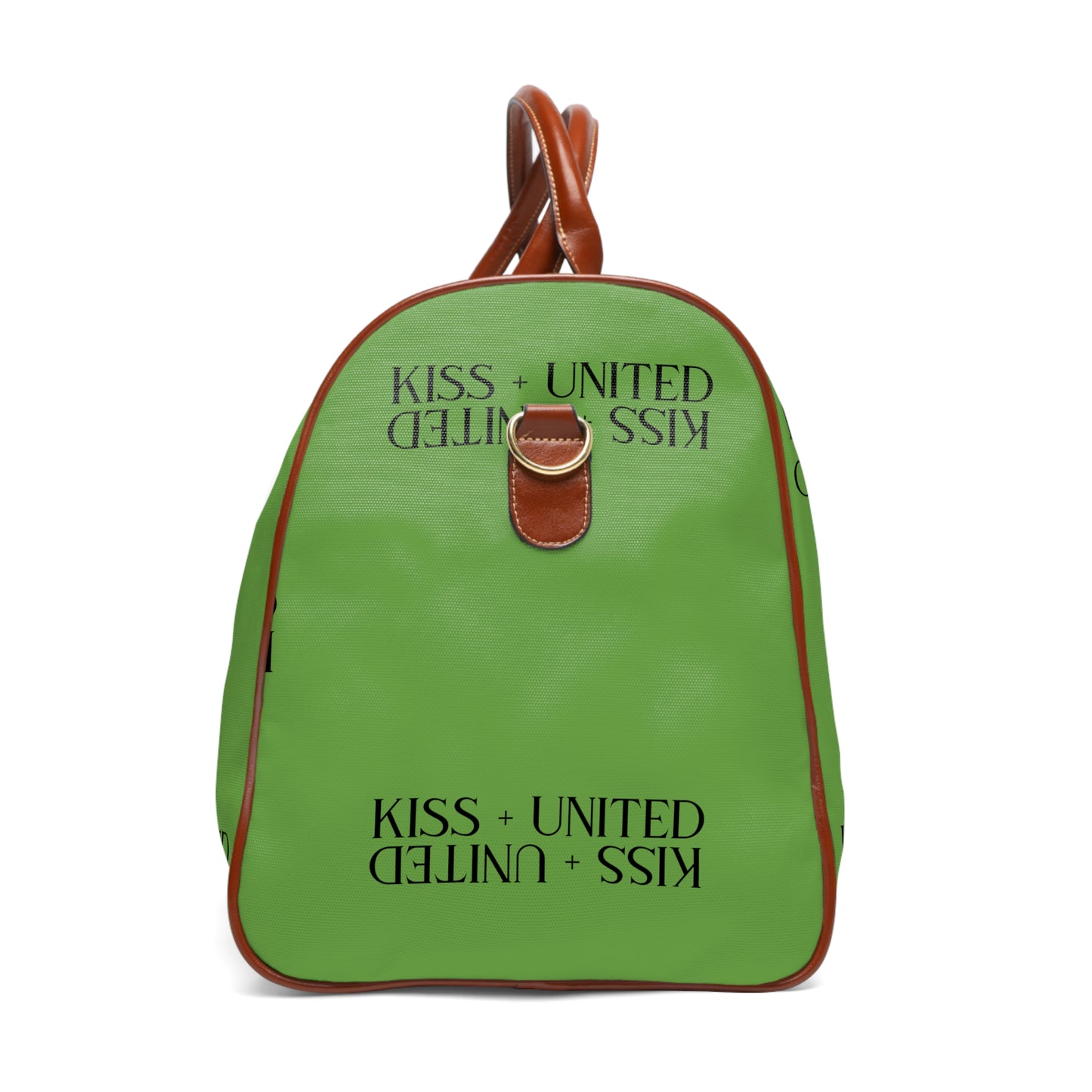 Kiss+United Slime Green Waterproof Travel Bag