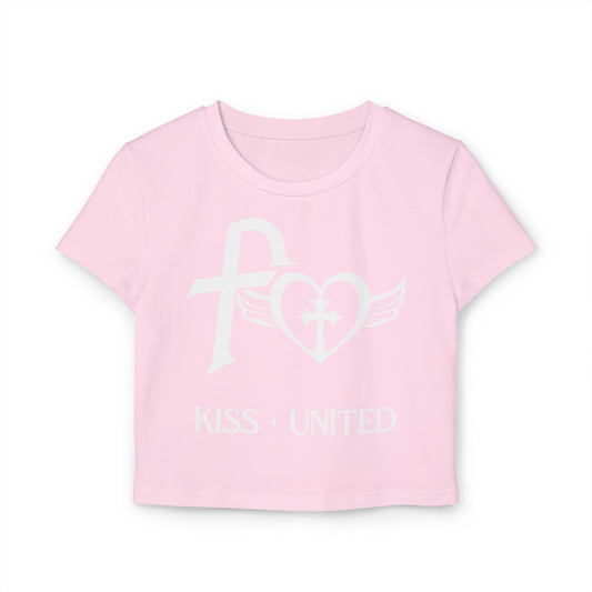 Kiss+United Fukiyo Signature Pink V2 Women's Baby Tee