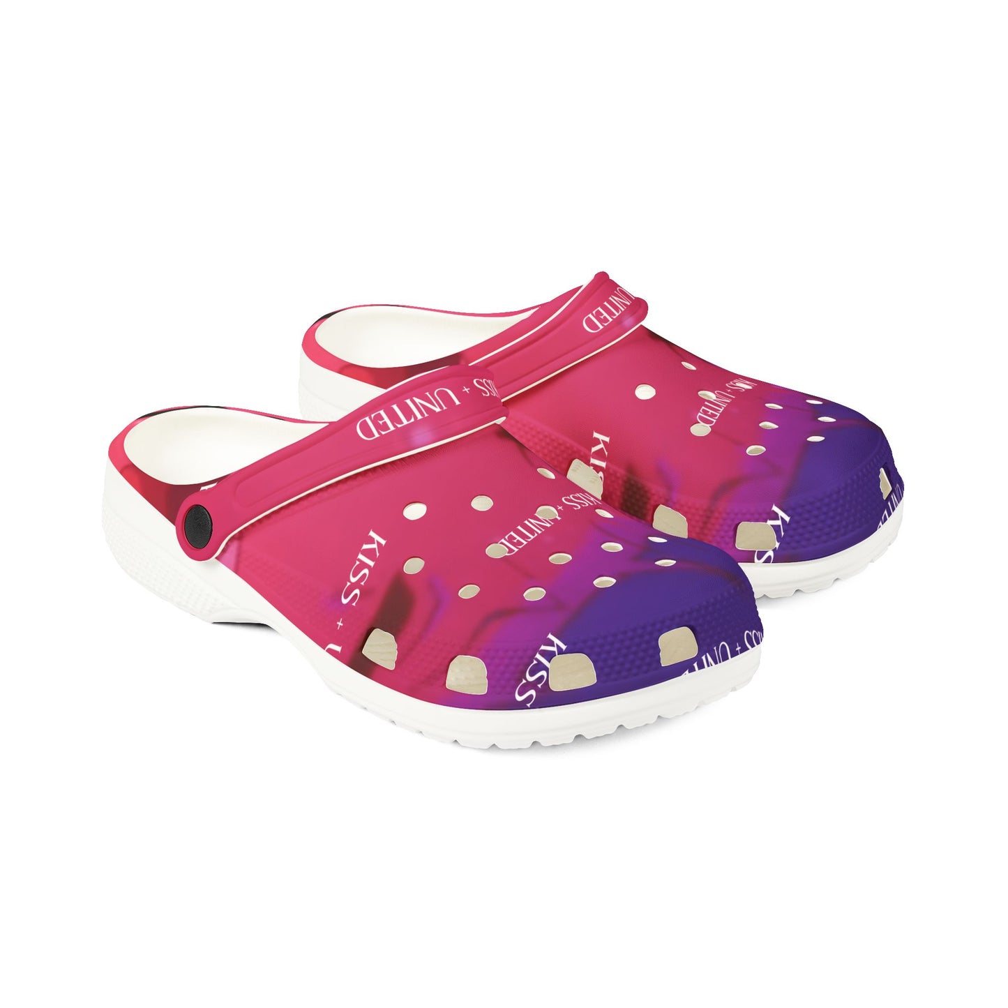 Kiss+United N.Ko Girl Crocs Shoes (AOP)