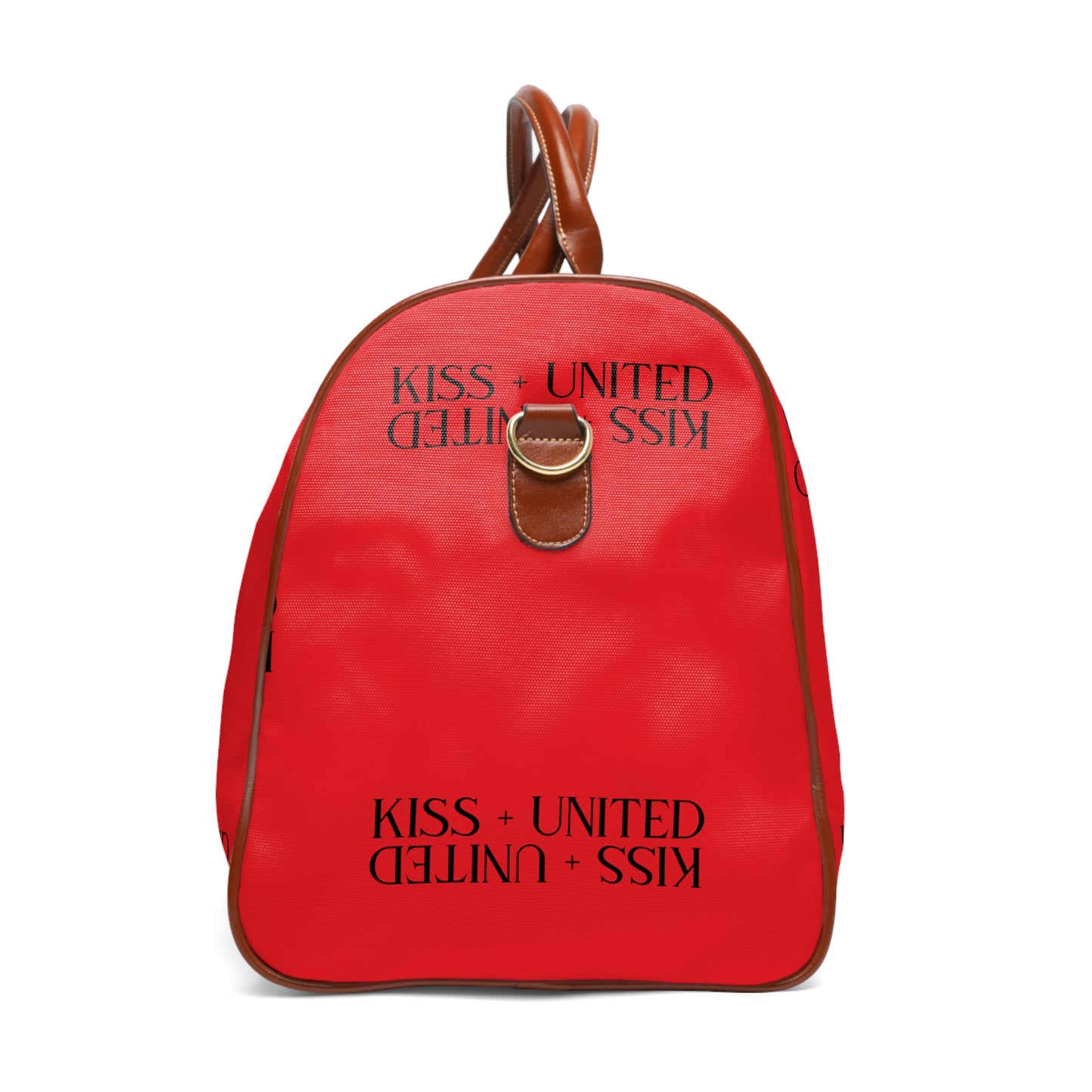 Kiss+United Dusk Red Waterproof Travel Bag