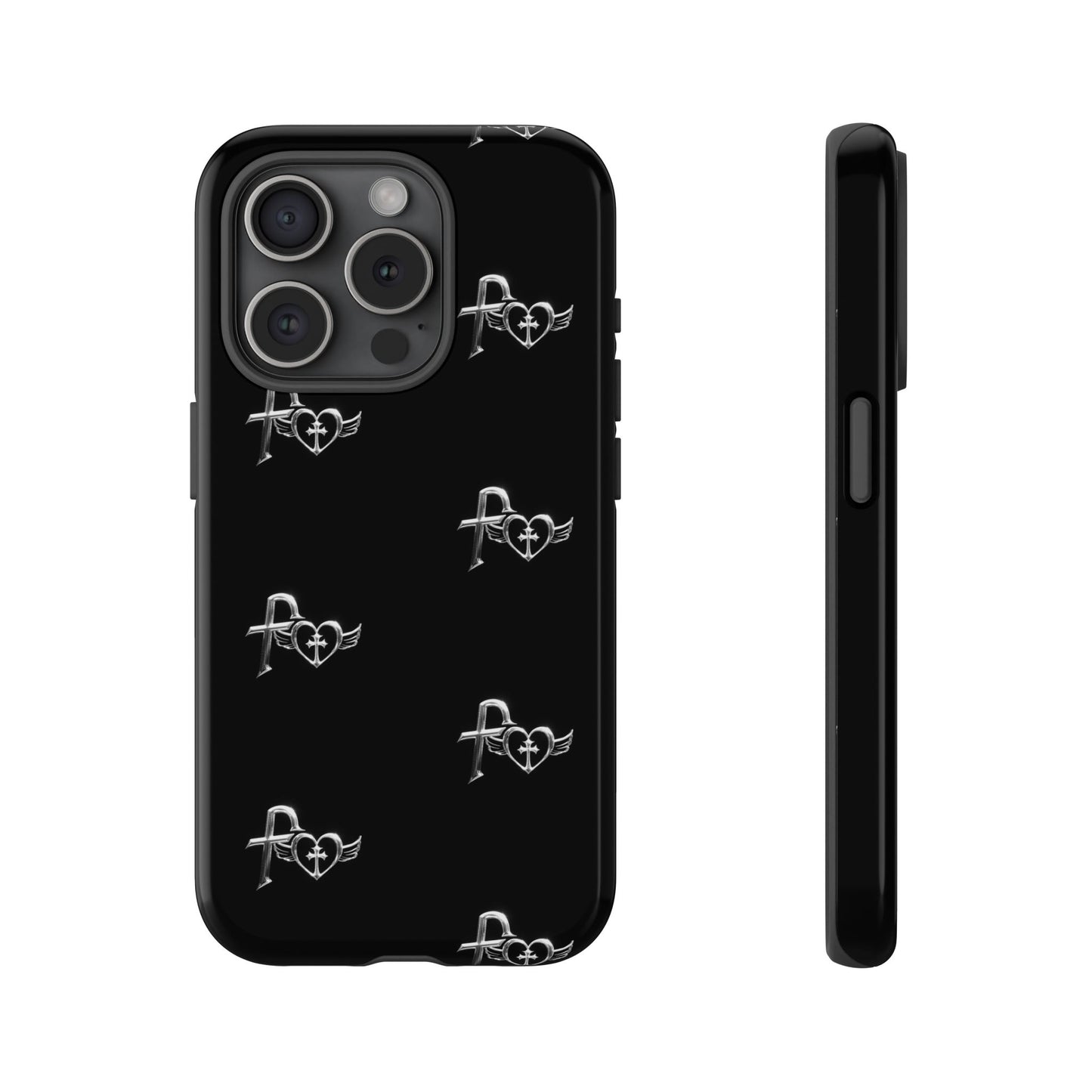 Kiss+United Fukiyo Black Tough Phone Case