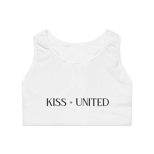 Kiss+United Sports Bra (AOP)
