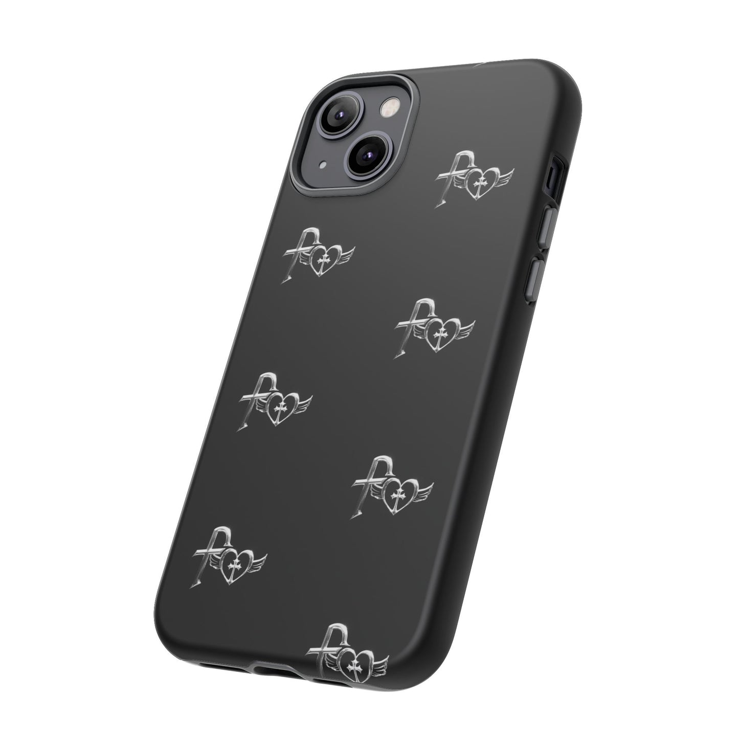 Kiss+United Fukiyo Black Tough Phone Case