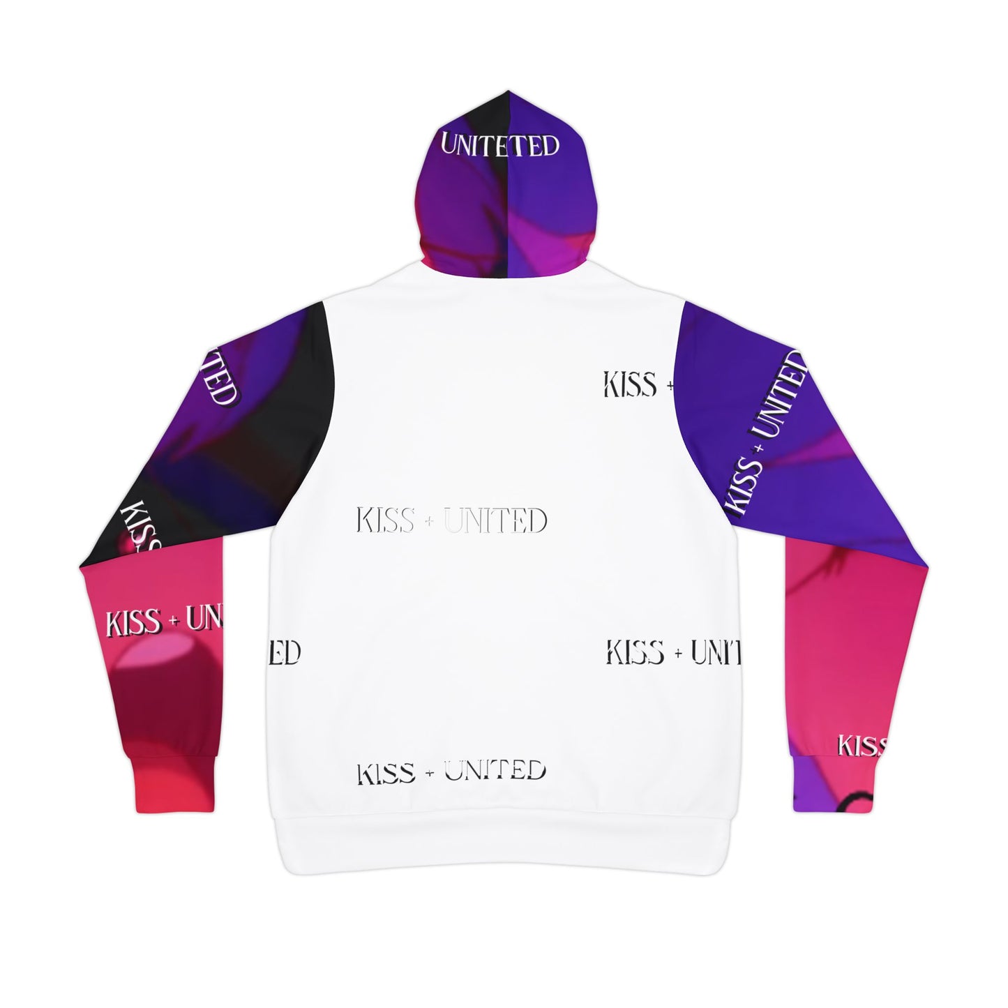 Kiss+United N.Ko Girl Athletic Hoodie (AOP)