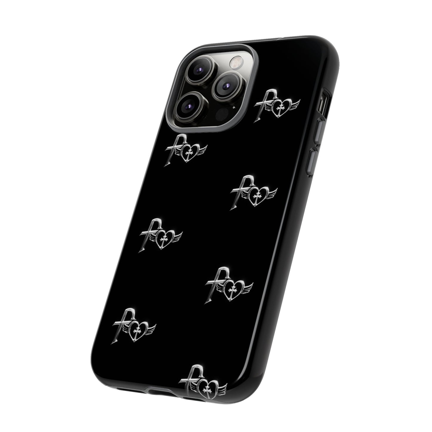 Kiss+United Fukiyo Black Tough Phone Case