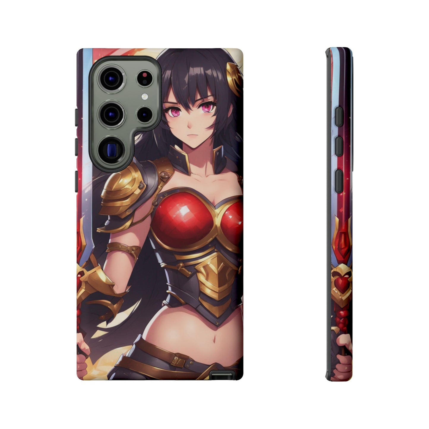 Kiss+United Sabina Swordstres Tough Phone Case