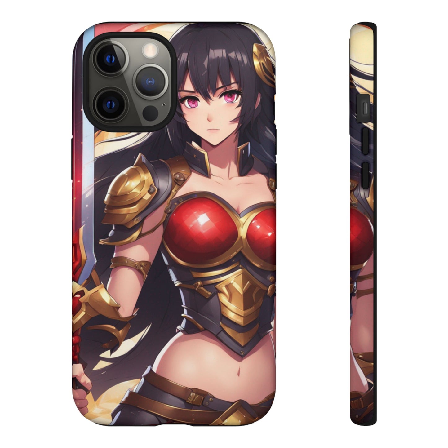 Kiss+United Sabina Swordstres Tough Phone Case