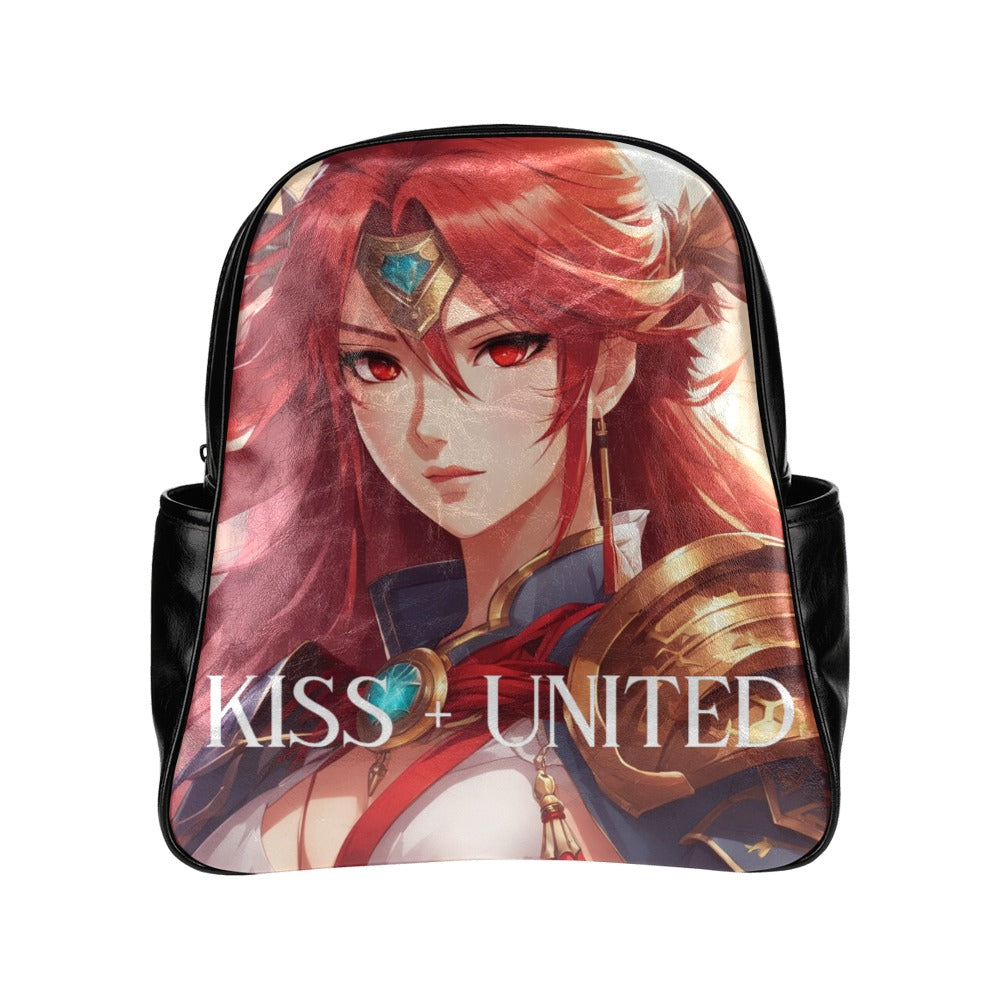 Kiss+United War God Fria Multi-Pockets Backpack