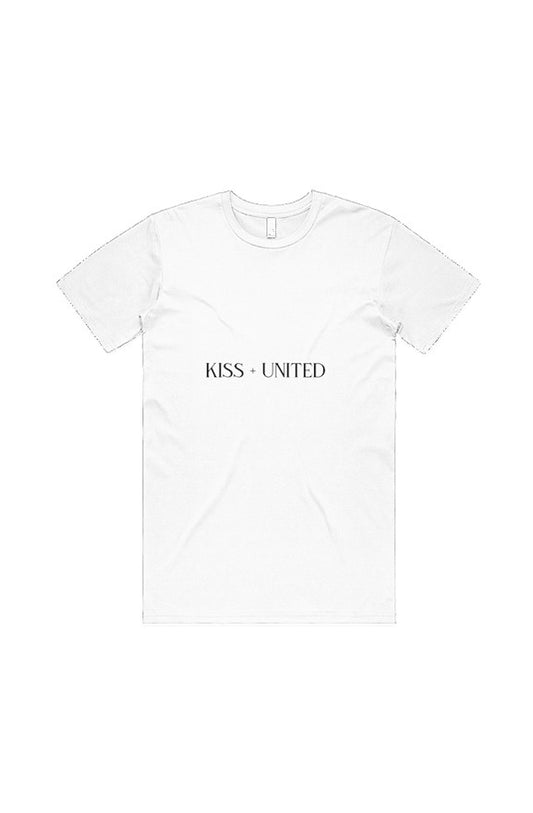 Kiss+United Tee White