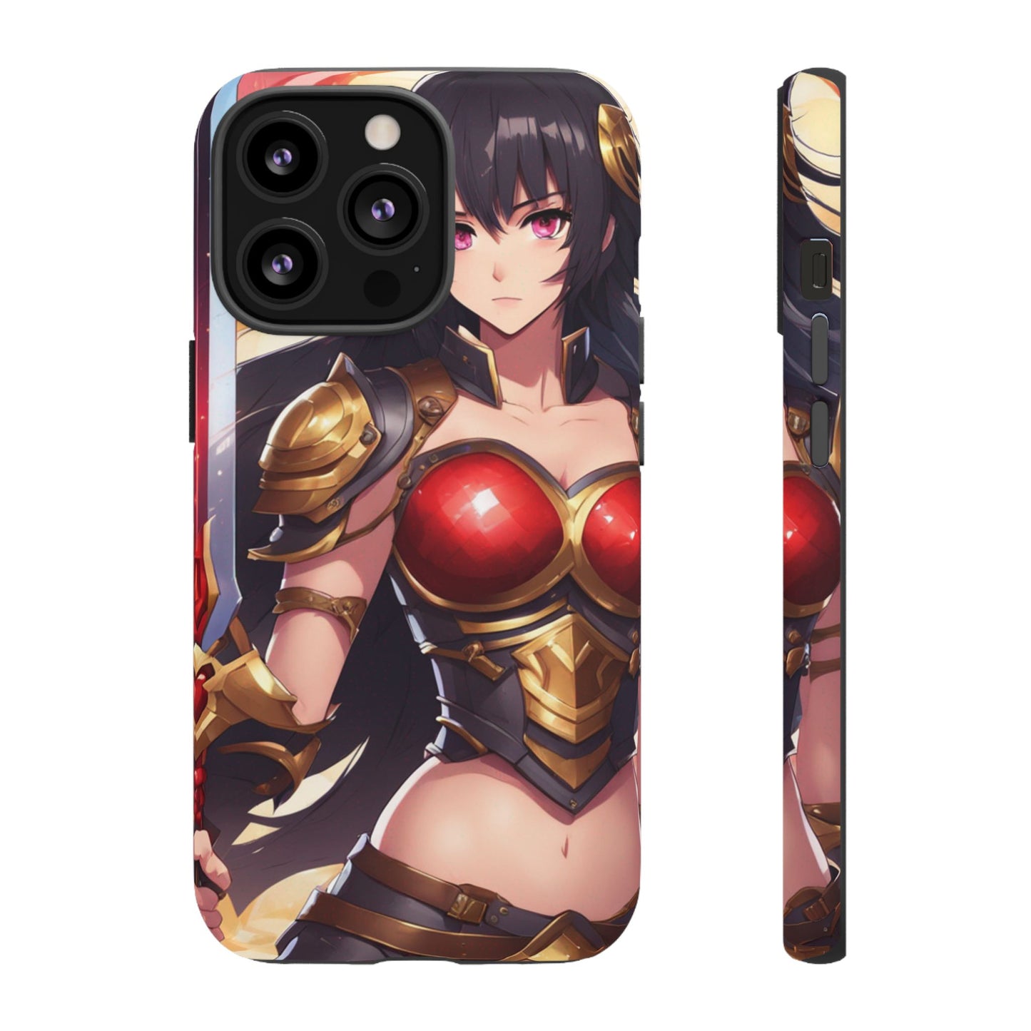 Kiss+United Sabina Swordstres Tough Phone Case