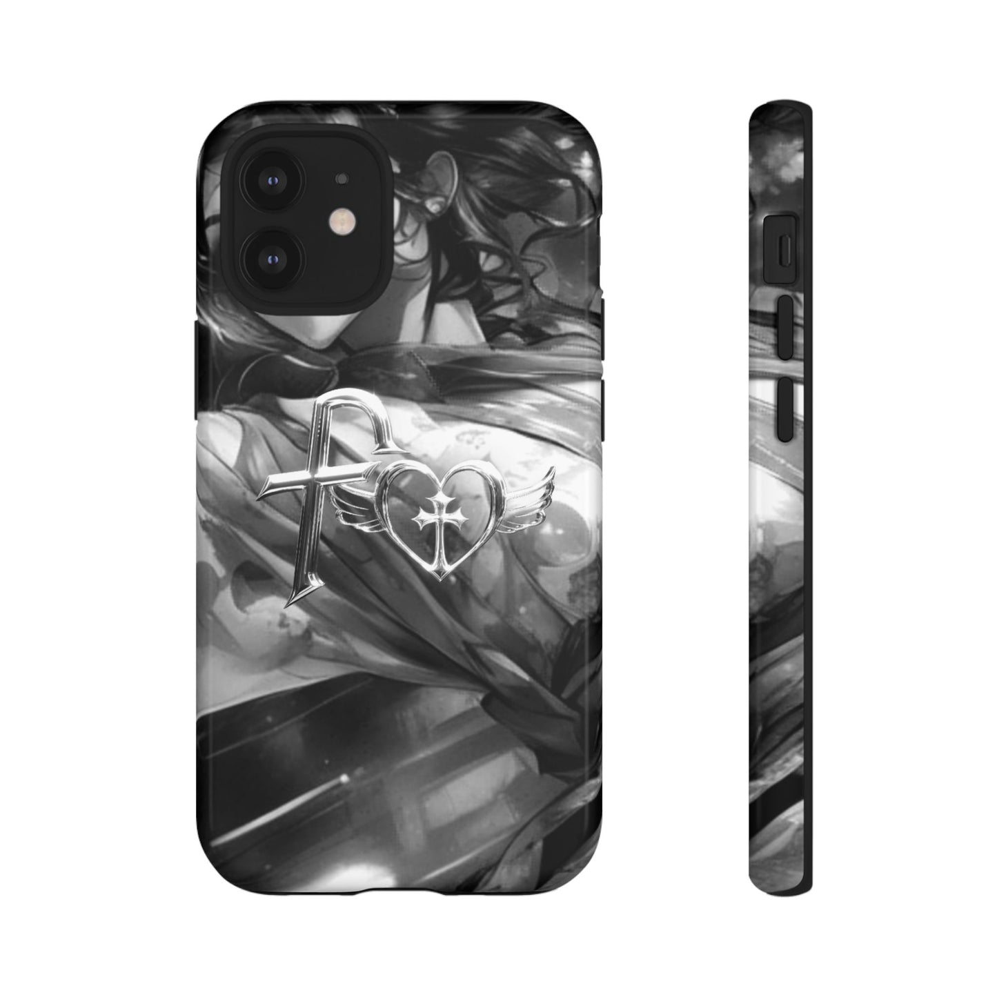 Kiss+United PII Black Tough Phone Case