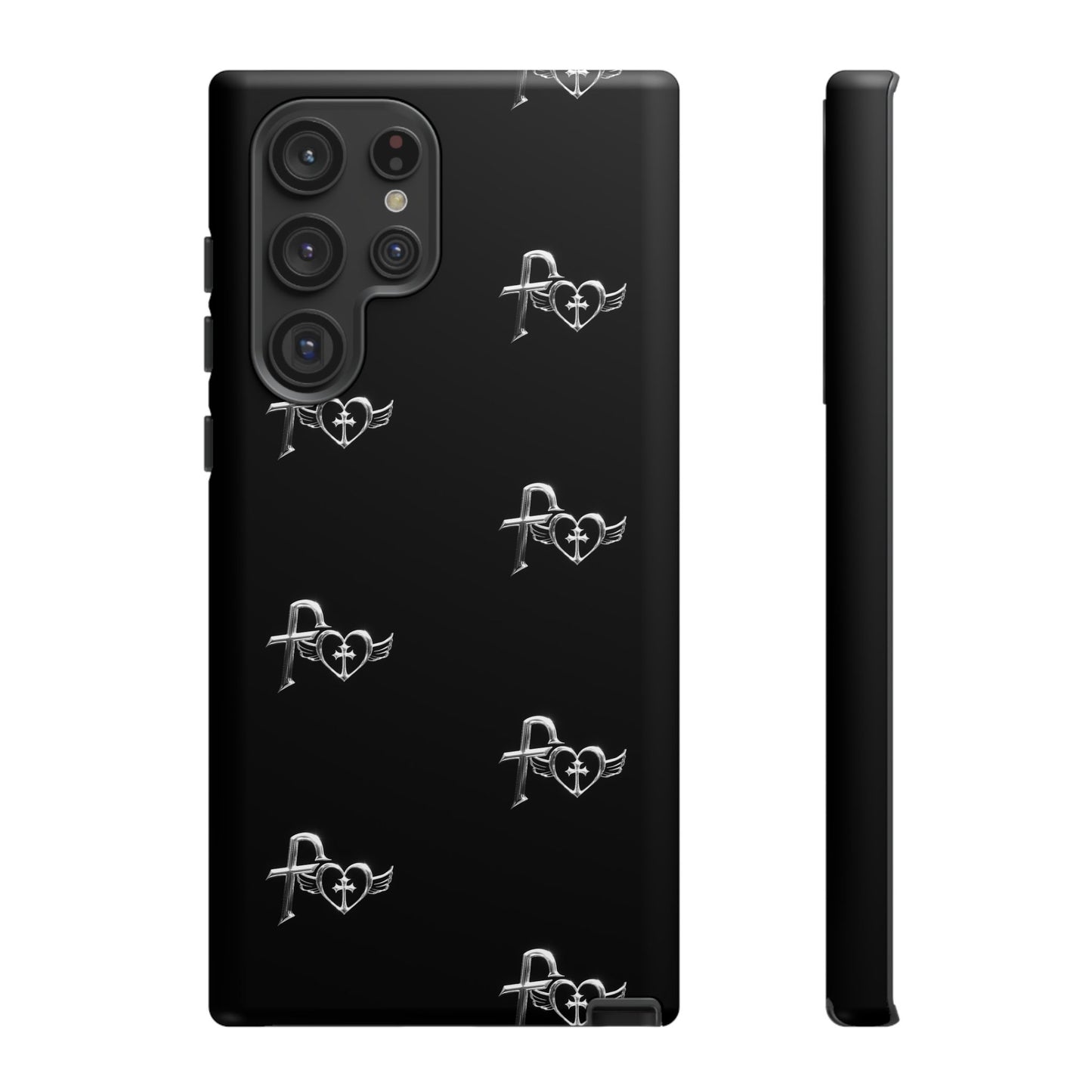 Kiss+United Fukiyo Black Tough Phone Case