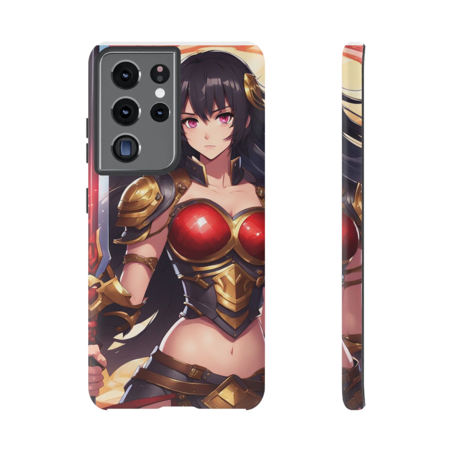 Kiss+United Sabina Swordstres Tough Phone Case