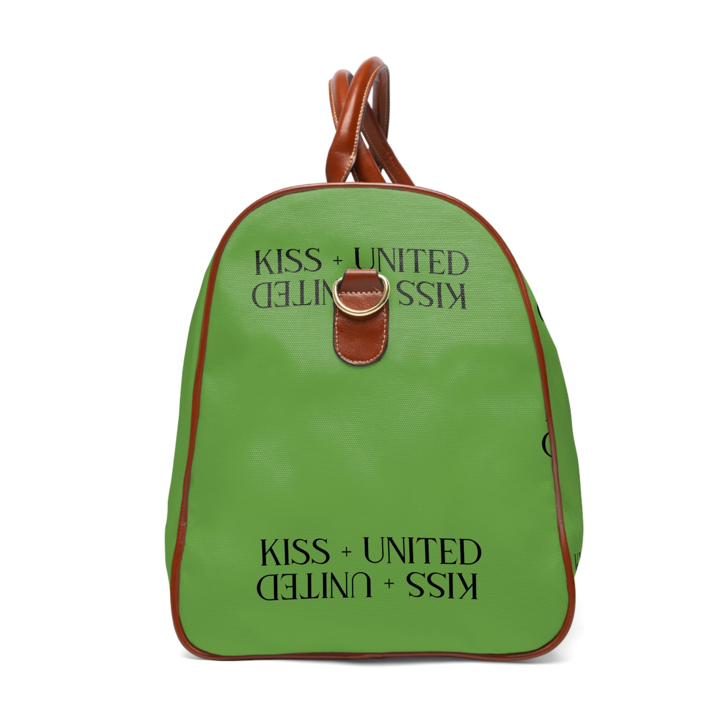 Kiss+United Slime Green Waterproof Travel Bag