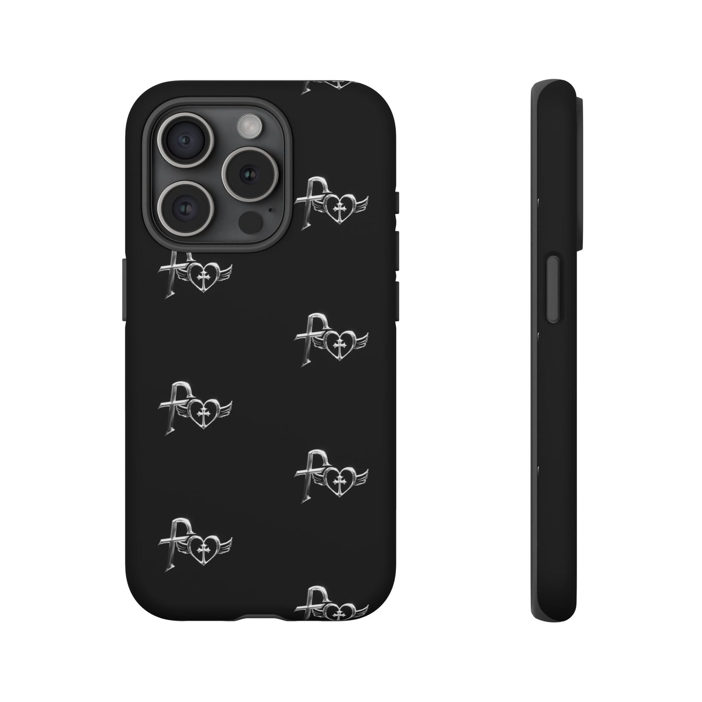 Kiss+United Fukiyo Black Tough Phone Case