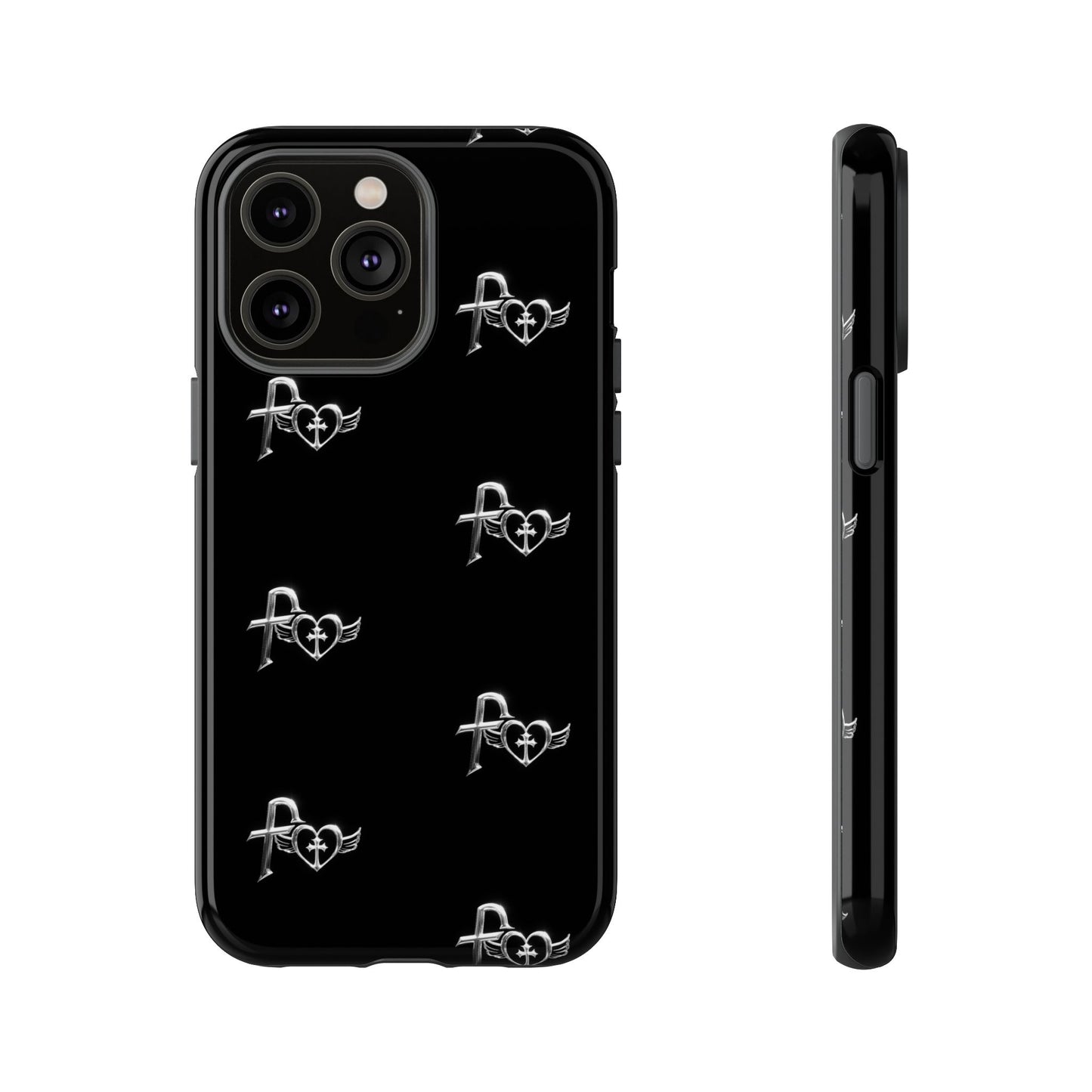 Kiss+United Fukiyo Black Tough Phone Case