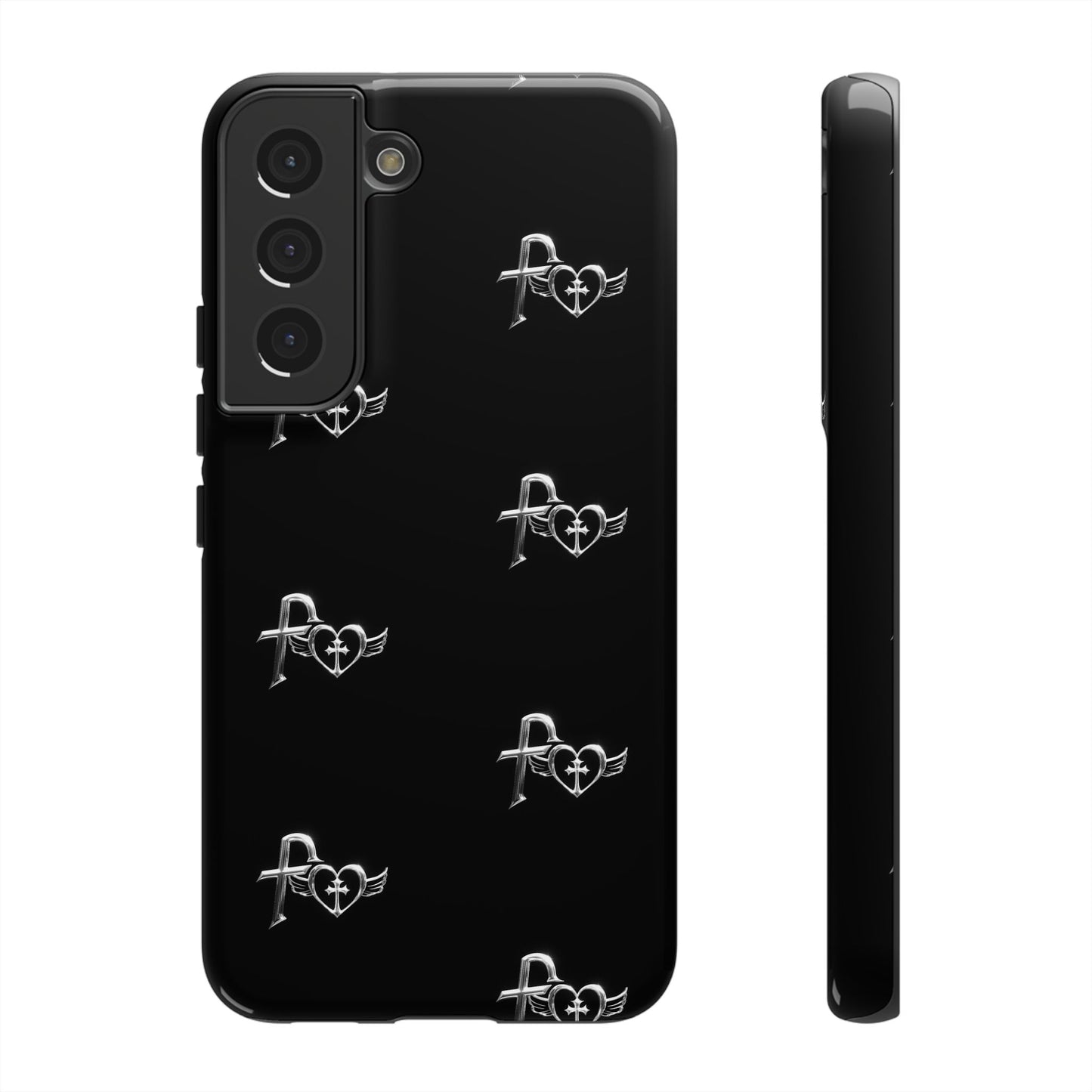 Kiss+United Fukiyo Black Tough Phone Case