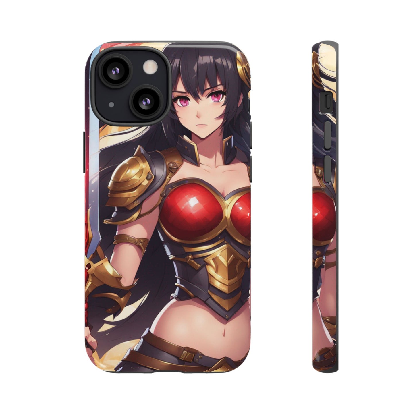 Kiss+United Sabina Swordstres Tough Phone Case