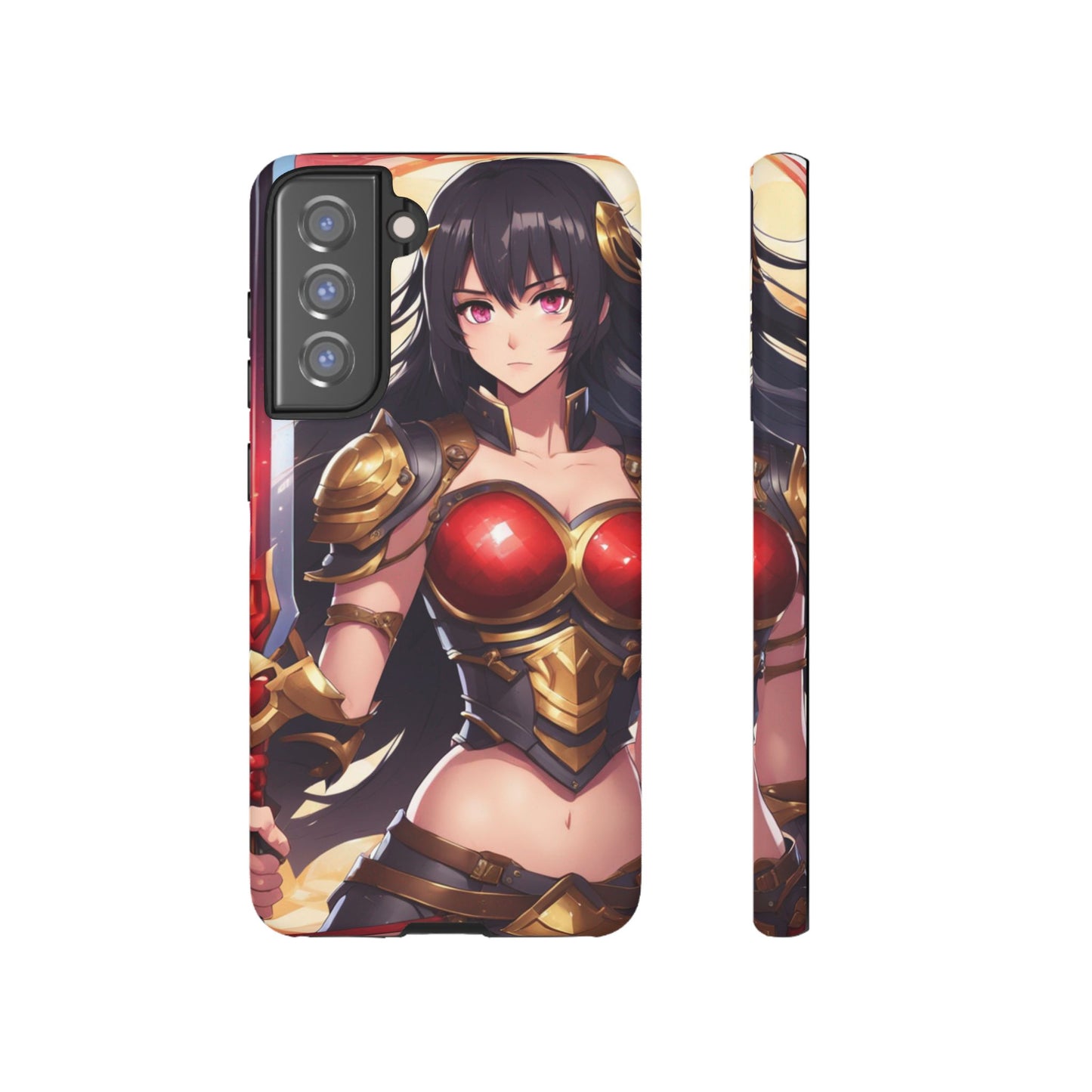 Kiss+United Sabina Swordstres Tough Phone Case