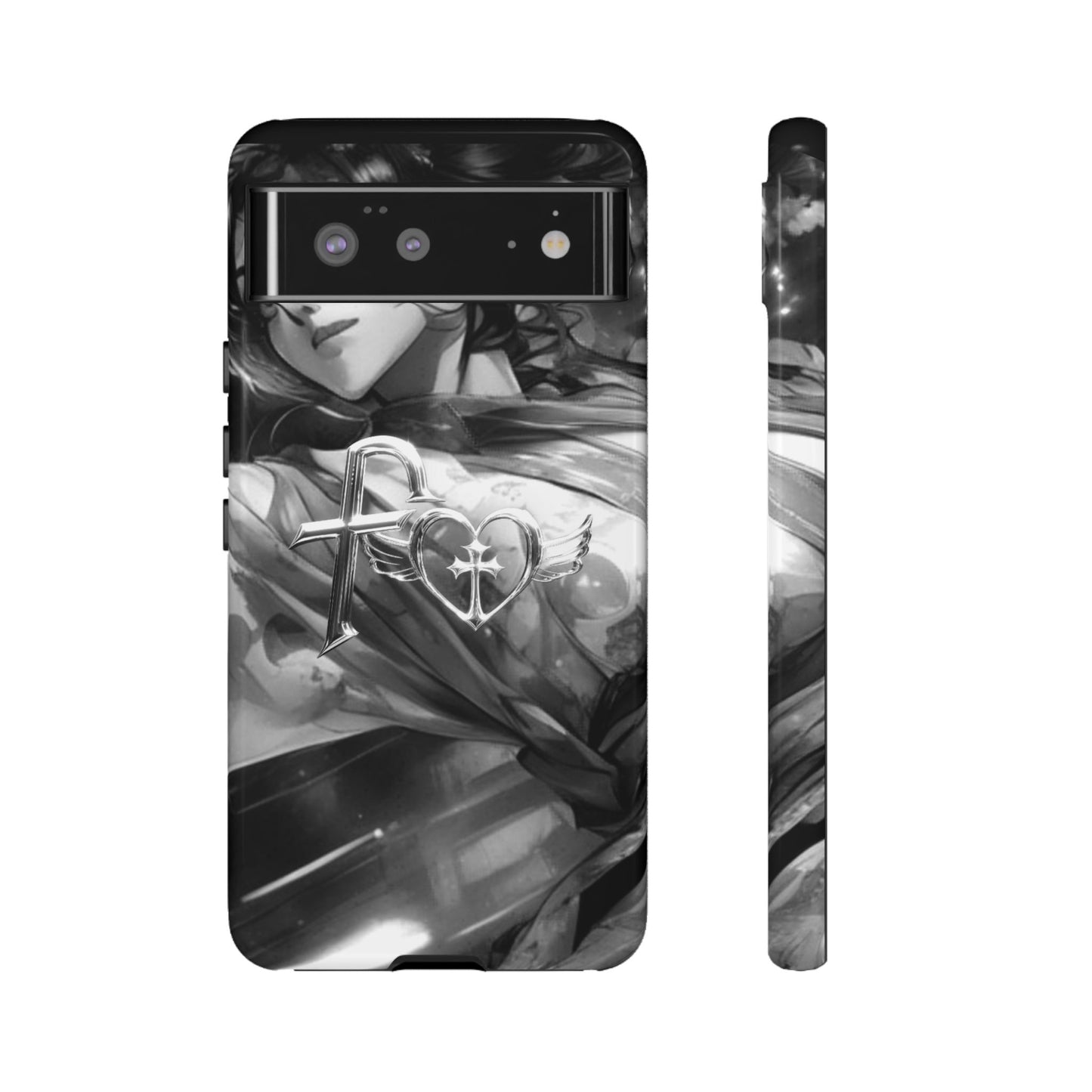 Kiss+United PII Black Tough Phone Case