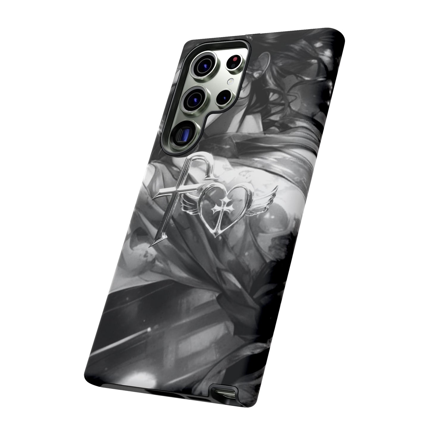 Kiss+United PII Black Tough Phone Case