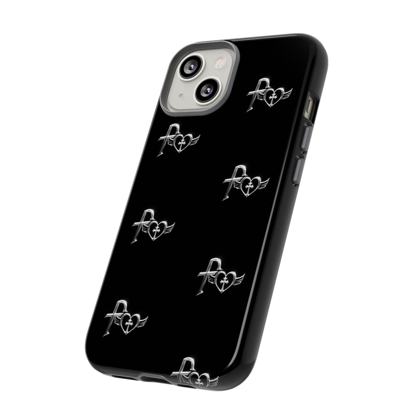 Kiss+United Fukiyo Black Tough Phone Case