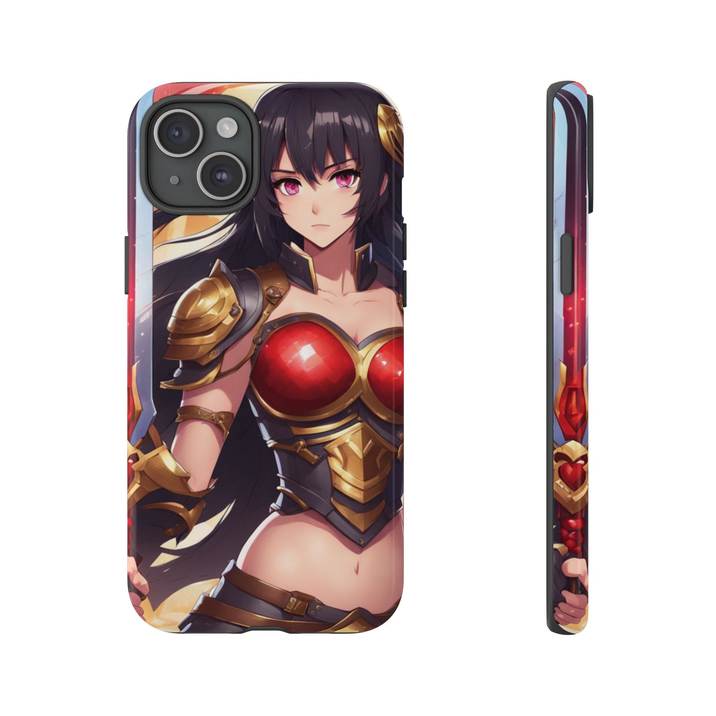 Kiss+United Sabina Swordstres Tough Phone Case