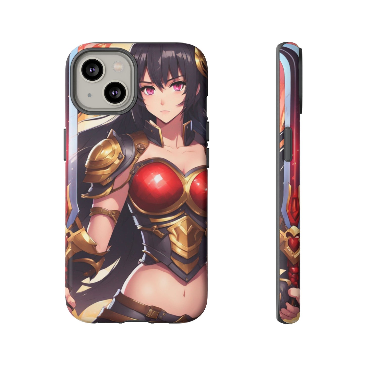 Kiss+United Sabina Swordstres Tough Phone Case