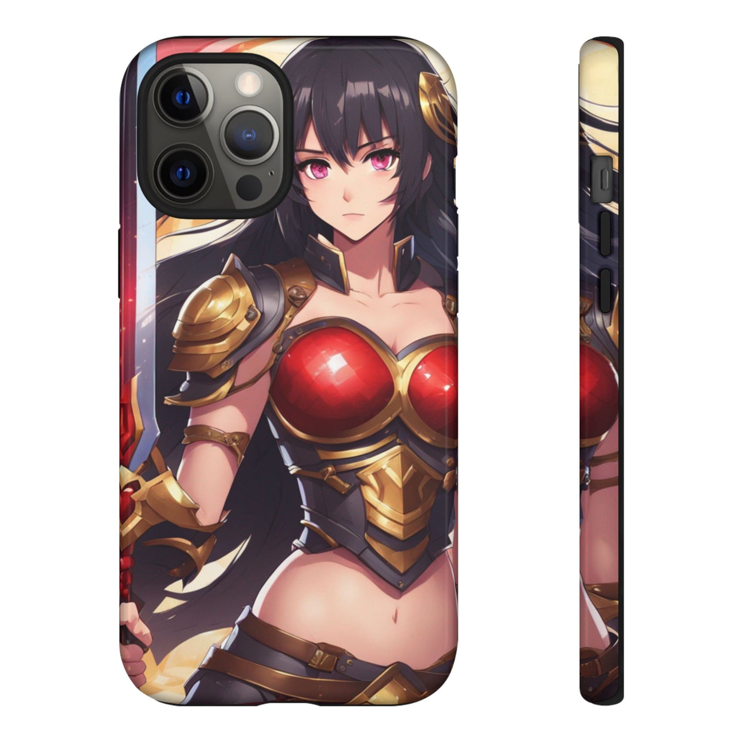 Kiss+United Sabina Swordstres Tough Phone Case