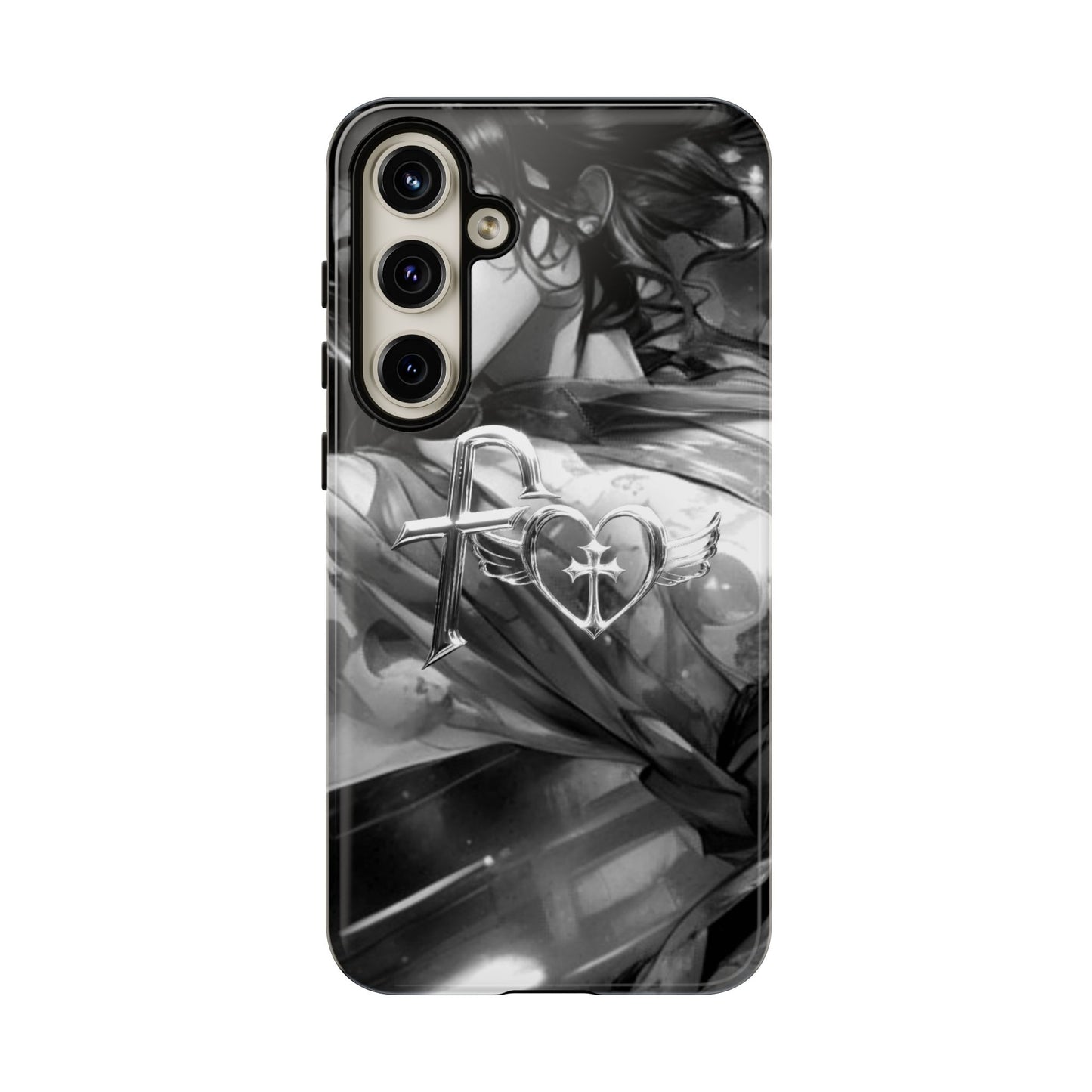 Kiss+United PII Black Tough Phone Case