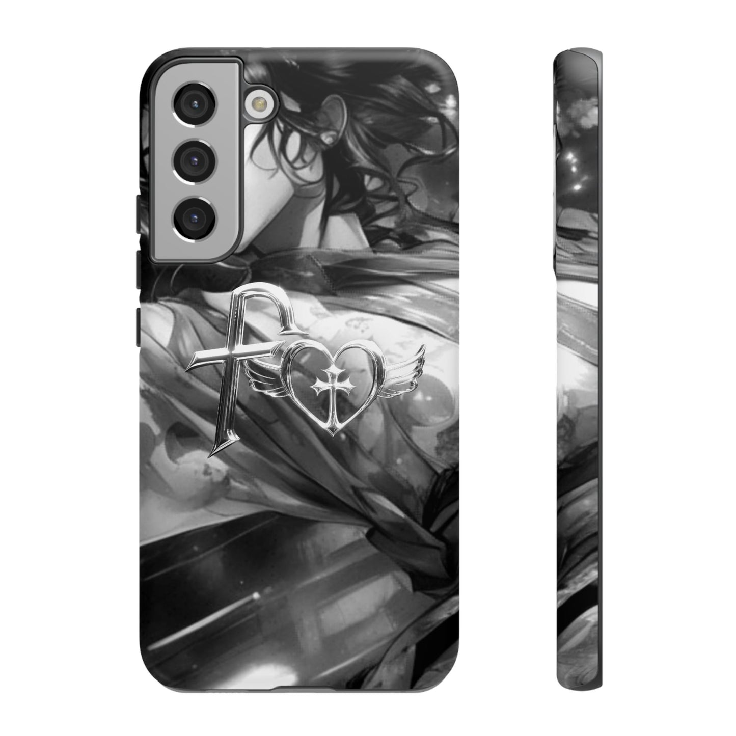 Kiss+United PII Black Tough Phone Case