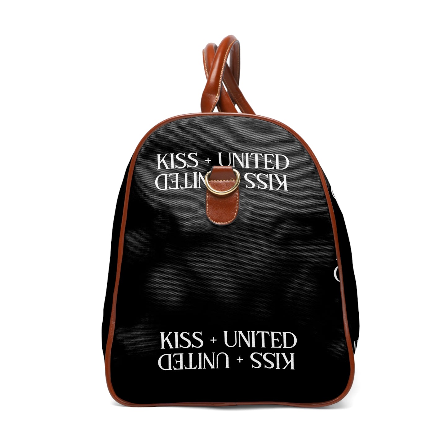 Kiss+United Black Waterproof Travel Bag