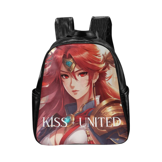 Kiss+United War God Fria Multi-Pockets Backpack