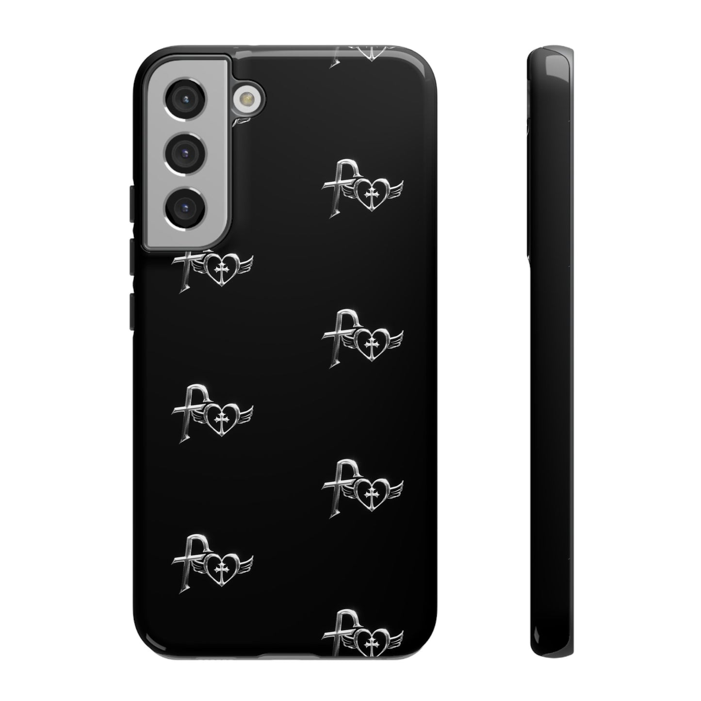 Kiss+United Fukiyo Black Tough Phone Case