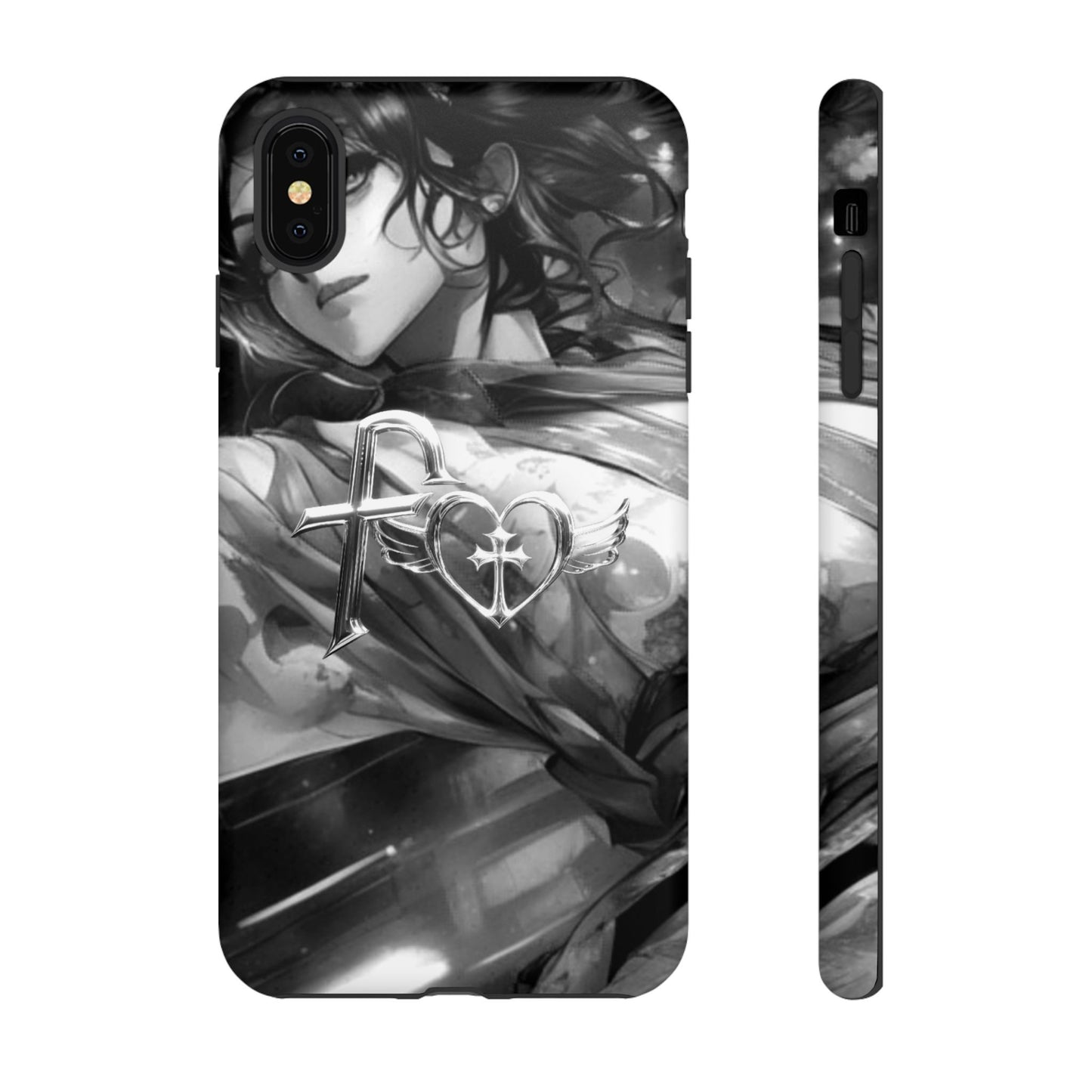 Kiss+United PII Black Tough Phone Case