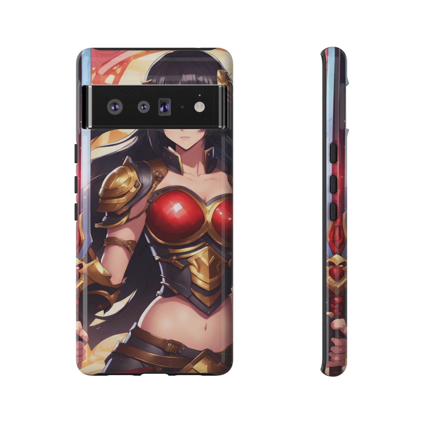 Kiss+United Sabina Swordstres Tough Phone Case