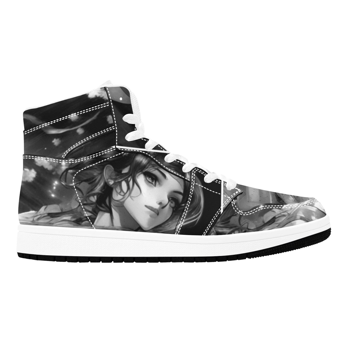 Kiss+United PII1 Dunks Men's High Top Sneakers