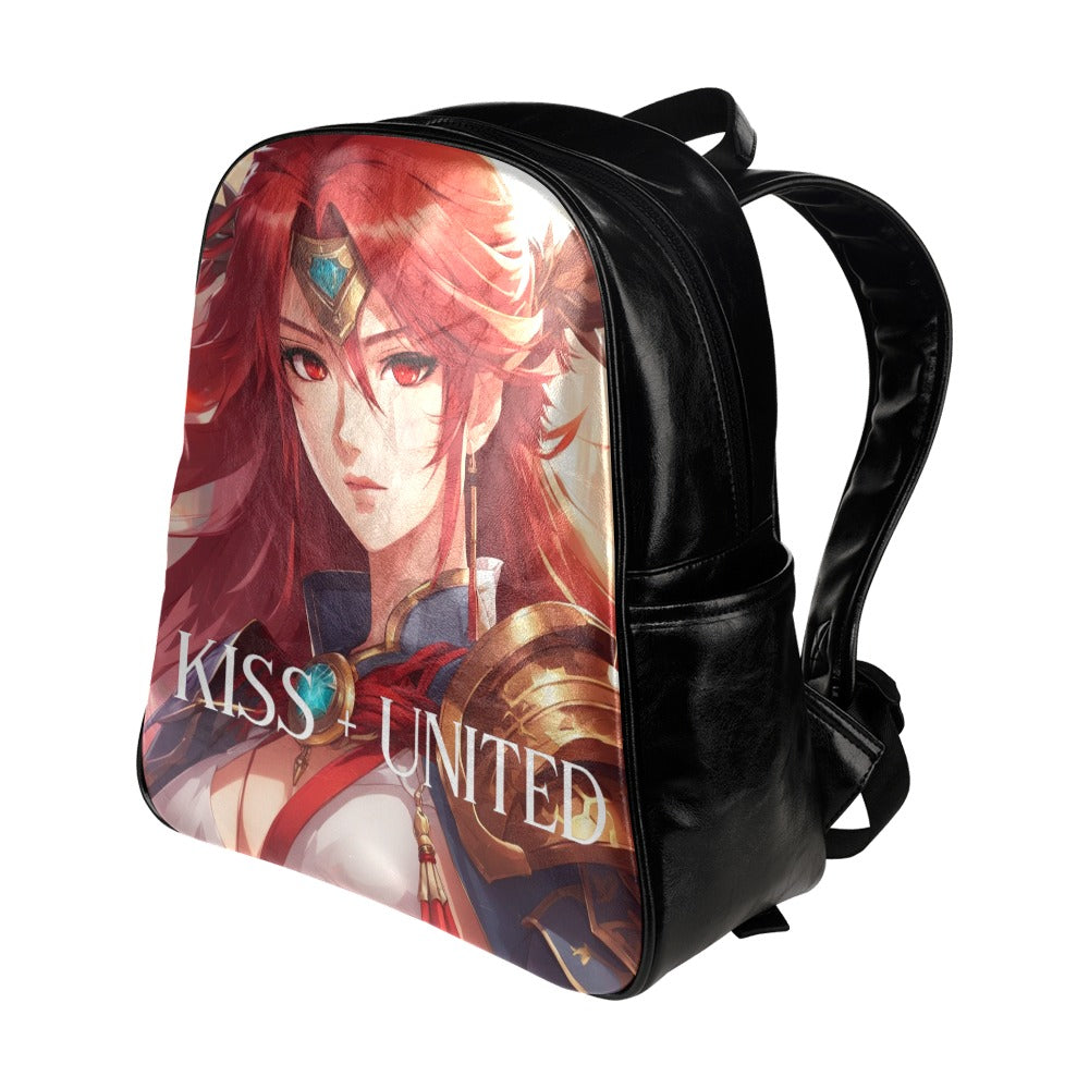 Kiss+United War God Fria Multi-Pockets Backpack