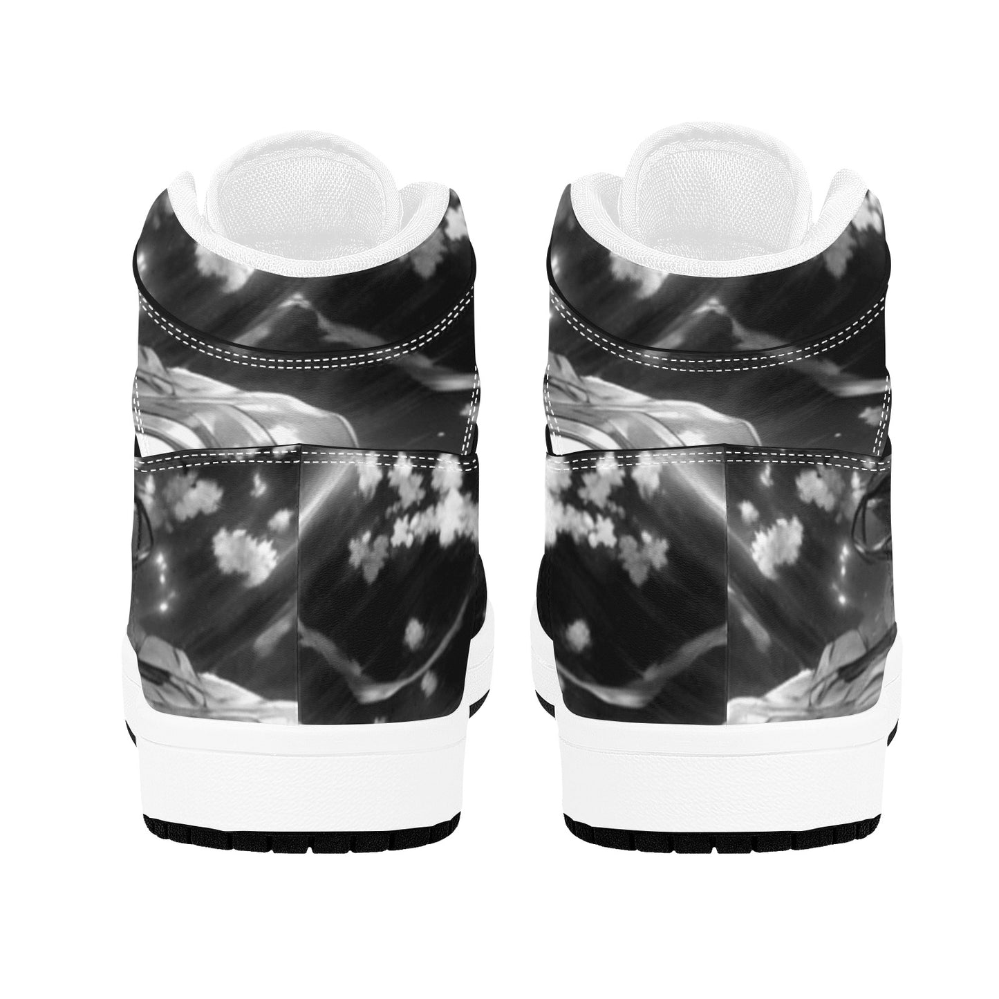 Kiss+United PII1 Dunks Men's High Top Sneakers